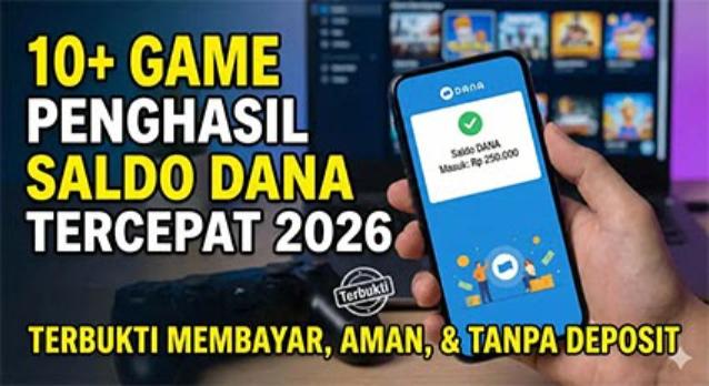 10 Game Penghasil Saldo DANA Terpercaya di Indonesia